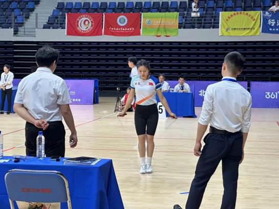 2024年全国跳绳联赛（广西北海站)女子1分钟并脚跳第二名银奖